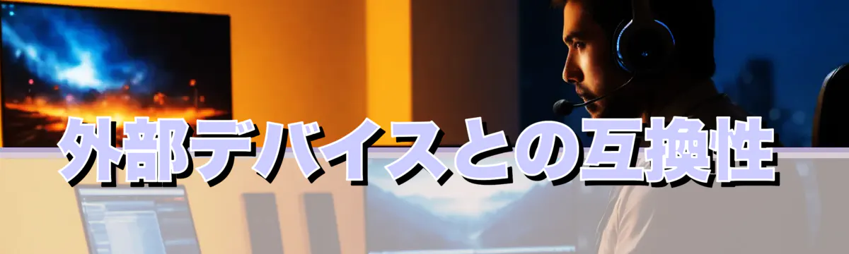 外部デバイスとの互換性