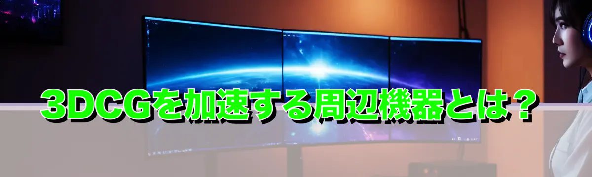 3DCGを加速する周辺機器とは？