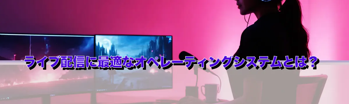 ライブ配信に最適なオペレーティングシステムとは？