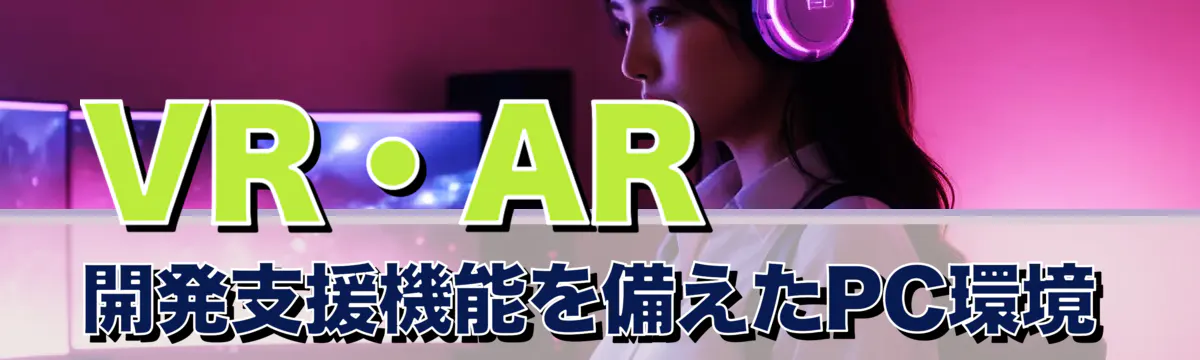 VR・AR開発支援機能を備えたPC環境