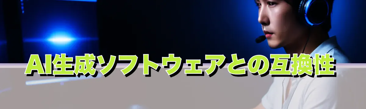 AI生成ソフトウェアとの互換性