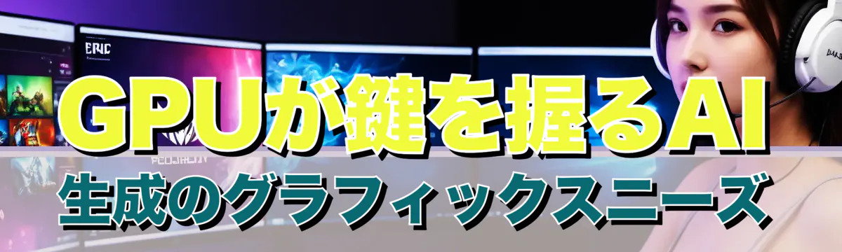 GPUが鍵を握るAI生成のグラフィックスニーズ