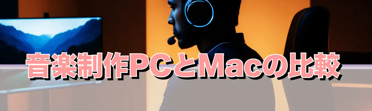 音楽制作PCとMacの比較