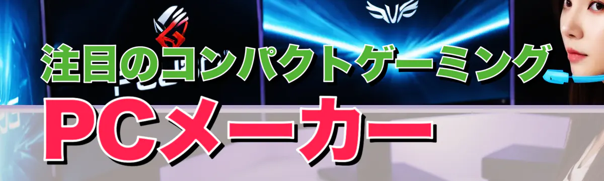 注目のコンパクトゲーミングPCメーカー