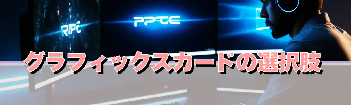 グラフィックスカードの選択肢
