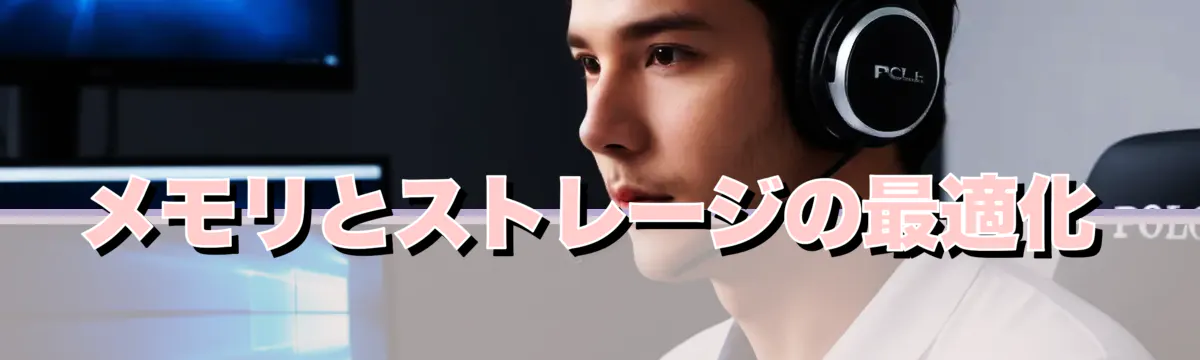 メモリとストレージの最適化
