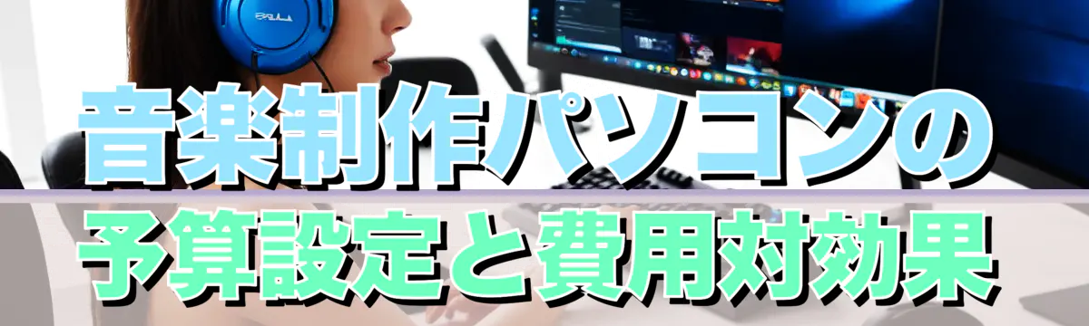 音楽制作パソコンの予算設定と費用対効果
