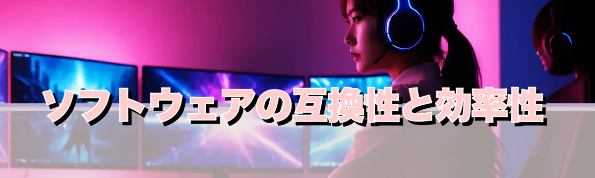 ソフトウェアの互換性と効率性