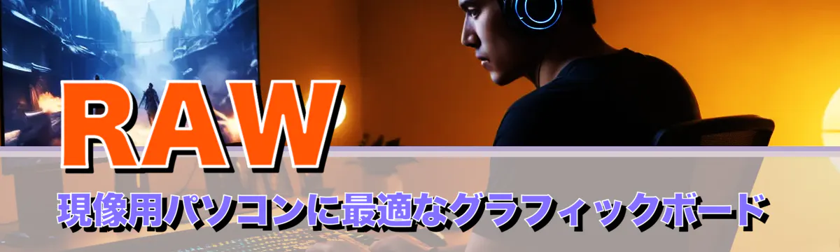 RAW現像用パソコンに最適なグラフィックボード