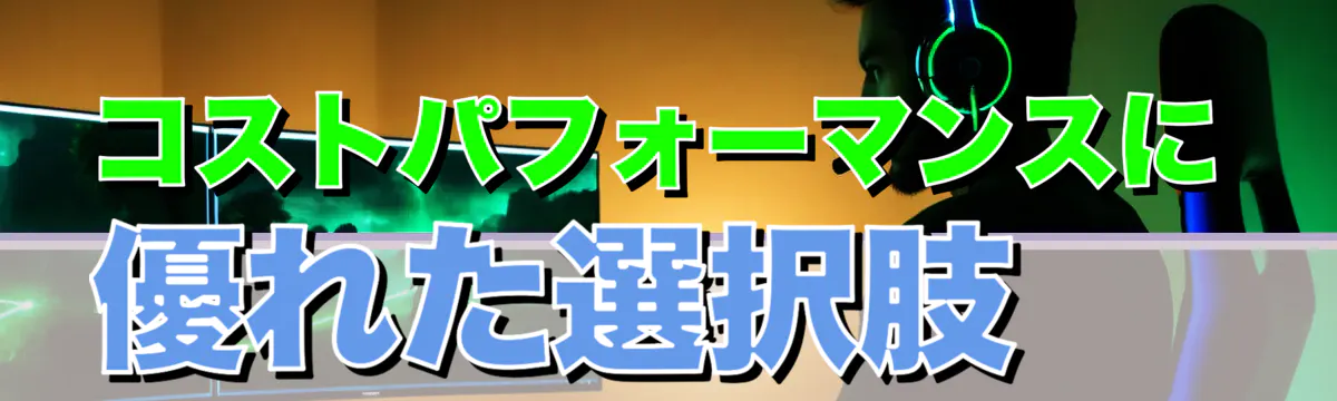 コストパフォーマンスに優れた選択肢