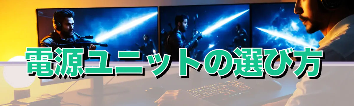 電源ユニットの選び方
