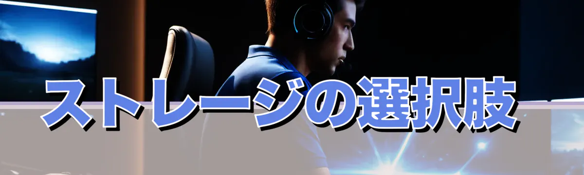 ストレージの選択肢