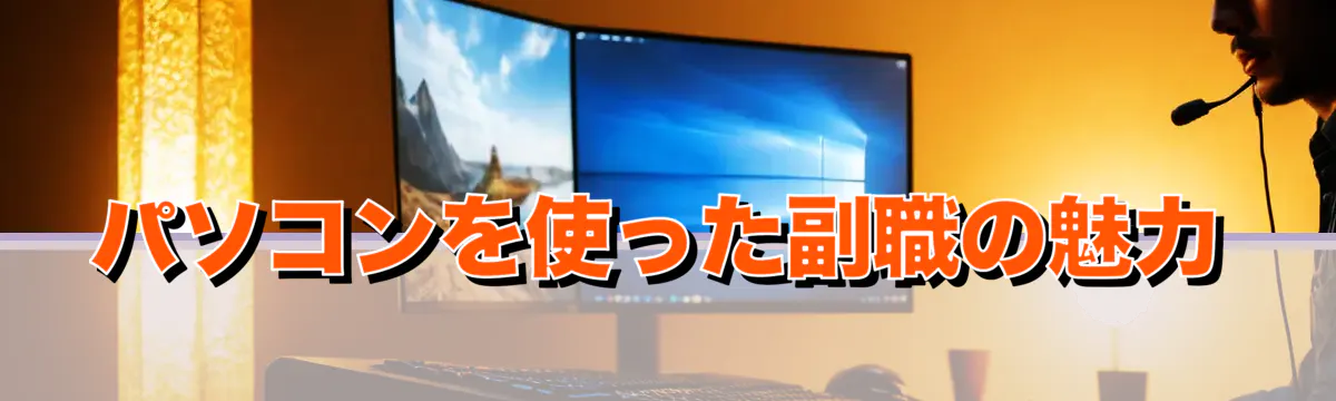 パソコンを使った副職の魅力