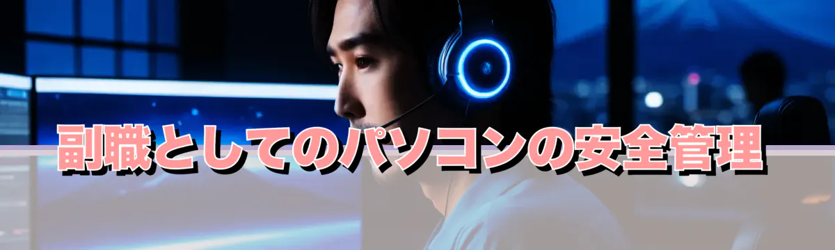 副職としてのパソコンの安全管理