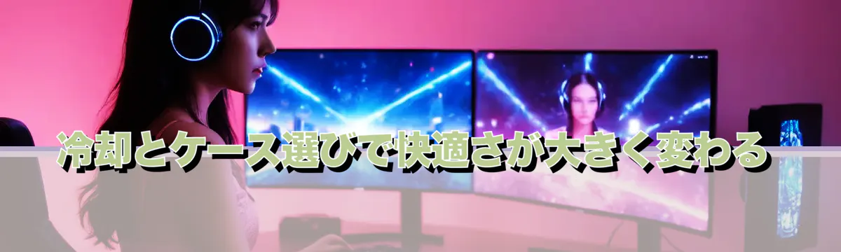 冷却とケース選びで快適さが大きく変わる