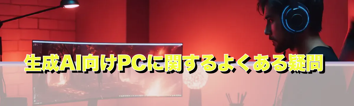 生成AI向けPCに関するよくある疑問