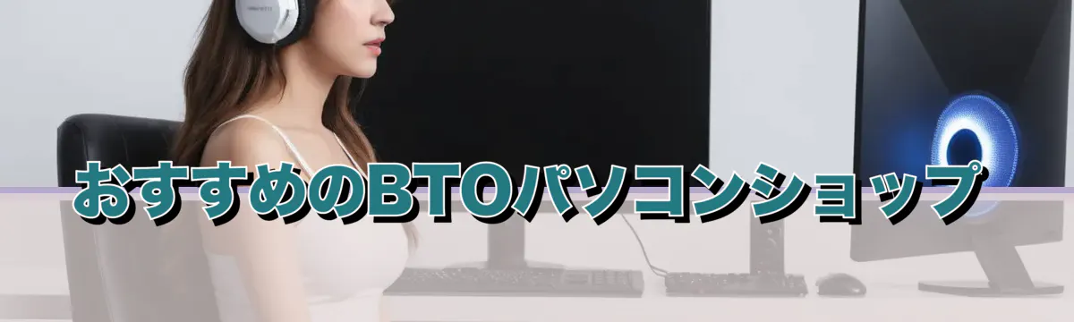 おすすめのBTOパソコンショップ