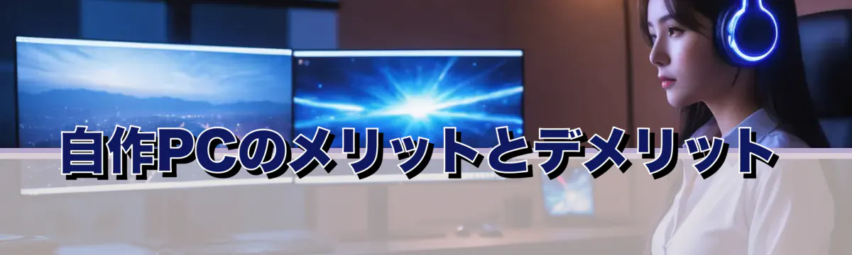 自作PCのメリットとデメリット