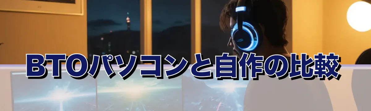 BTOパソコンと自作の比較