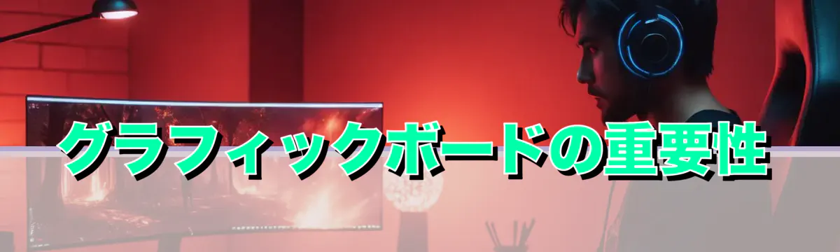 グラフィックボードの重要性