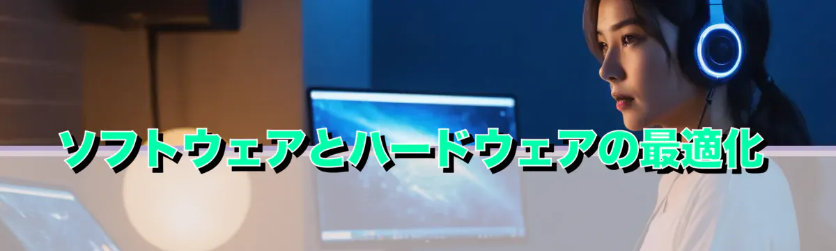 ソフトウェアとハードウェアの最適化