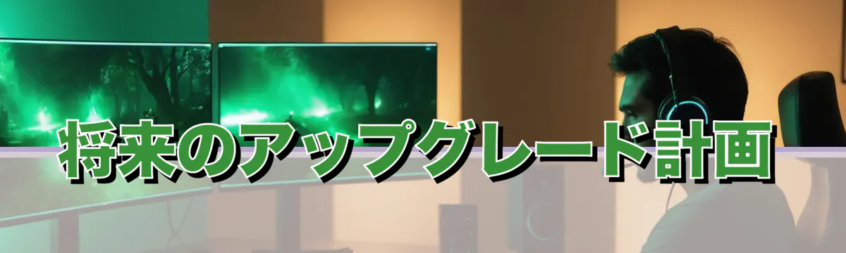 将来のアップグレード計画