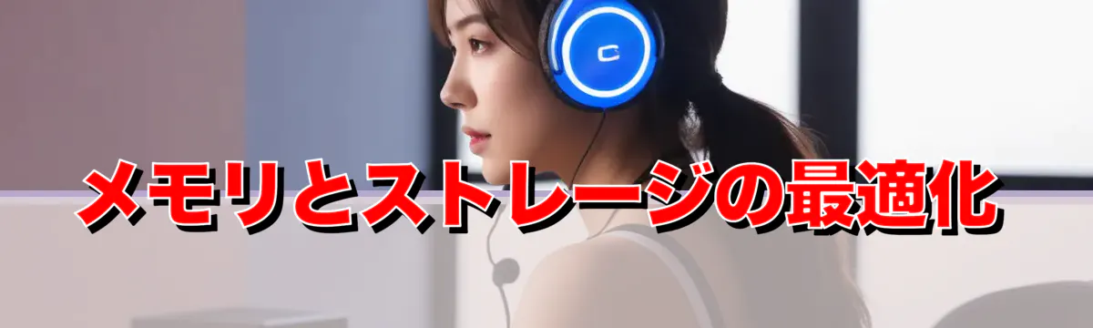 メモリとストレージの最適化