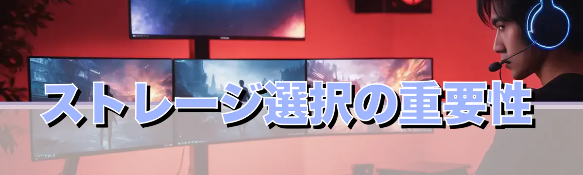 ストレージ選択の重要性